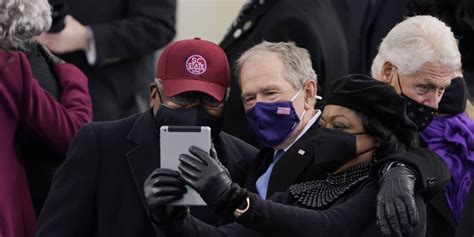 George W. Bush again makes his mark on Inauguration Day - MarketWatch