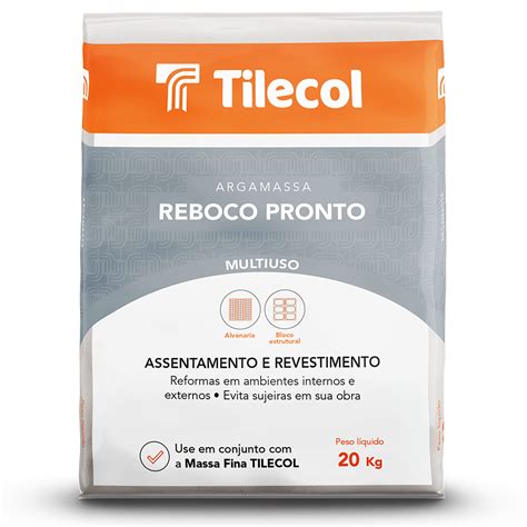 Reboco Pronto Tilecol