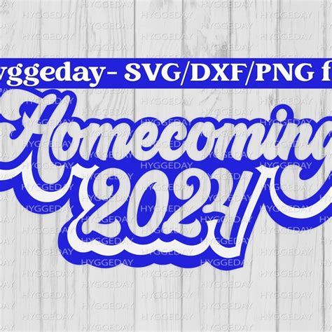 Homecoming Svg Etsy