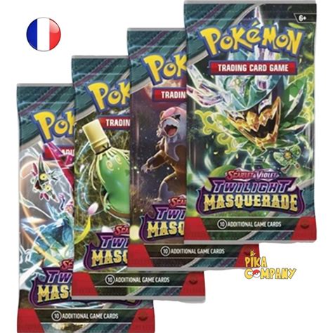 Pokémon X1 Booster sous blister EV06 Ecarlate Et Violet Mascarade