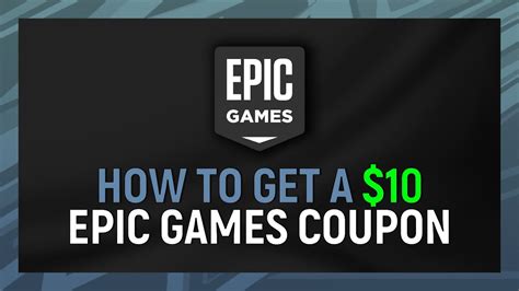 How To Get A Epic Coupon Free Epic Games Coupon Youtube