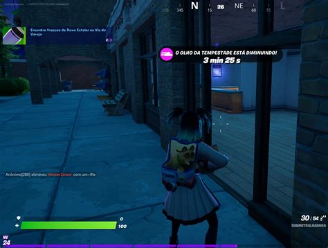 Fortnite Veja Onde Achar Os Frascos De Cor Roxo Estelar Na Via Do