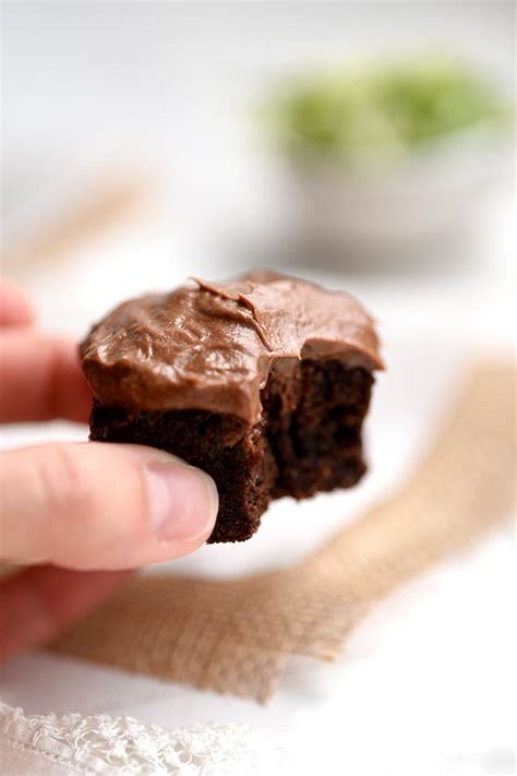 Chocolate Frosted Zucchini Brownies Mighty Mrs Super Easy Recipes