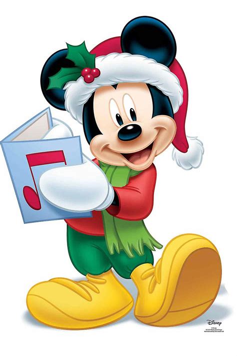 Mickey Mouse Christmas Carol Official Disney Cardboard Cutout / Standee ...