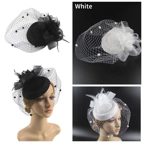 Jual Fascinator Jepit Topi Jepit Rambut Topi Headpiece Topi Aksesoris