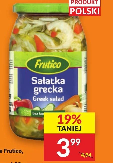 Sałatka Frutico 19 TANIEJ promocja Twój Market Ding pl