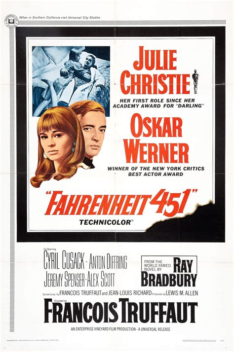 Fahrenheit 451 (1966) - Posters — The Movie Database (TMDB)