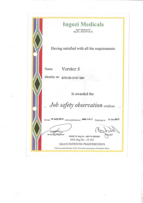 Job Safety Observation Pdf