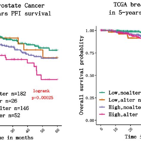 Low And No Altered Group Had A Better Prognosis Compared With High And