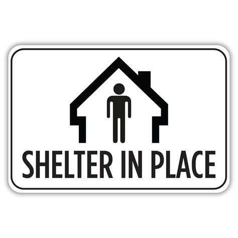 Printable Shelter In Place Sign