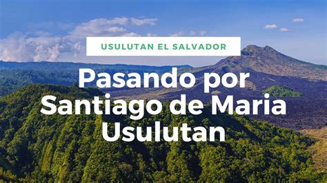 COMO Son Las Calles En SANTIAGO DE MARIA Usulutan EL SALVADOR