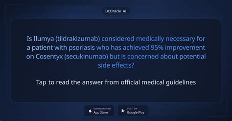 ilumya tildrakizumab considered medically    patient