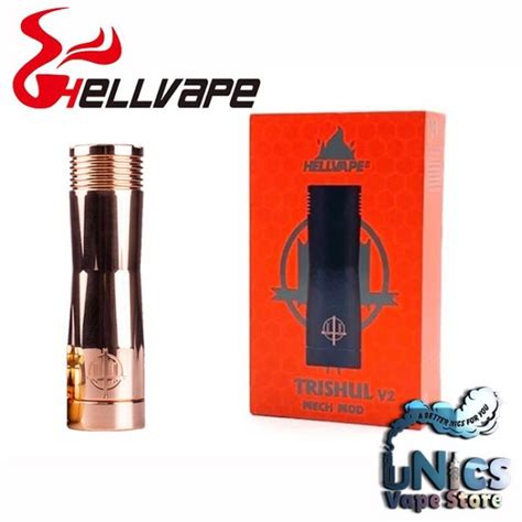 Jual Hellvape Trishul V2 Mechanical Mod Color Copper Hybrid 510 Mech