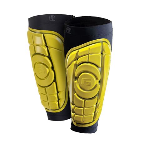 G Form Pro S Shin Guards Yellow Truesport