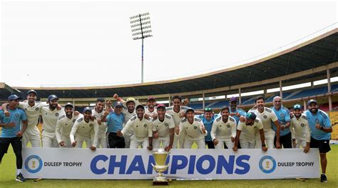 Duleep Trophy A Decade Long Wait Ends For South Zone Cricket News