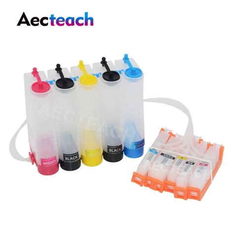 Aecteach Tanque De Tinta Continuo Para Impresora Sistema Ciss Para