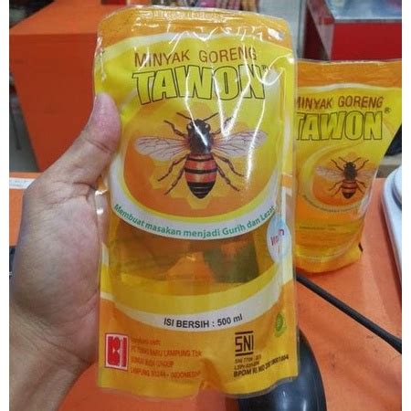 jual minyak goreng tawon  ml dus shopee indonesia