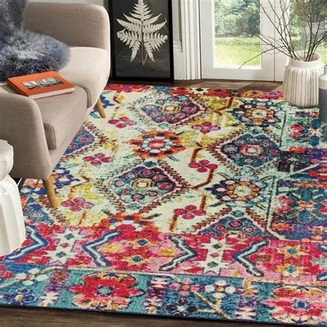 Printed Round Rectangular Velvet Carpets At Rs 1500 Piece Faridabad