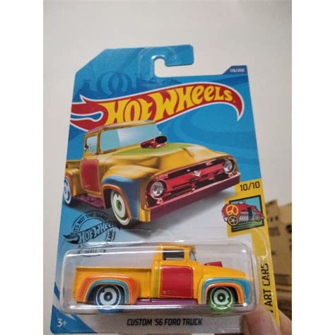 Jual Hot Wheels Custom 56 Ford Truck THR Treasure Hunter Mainan Mobil Mobilan Anak HW Art Cars