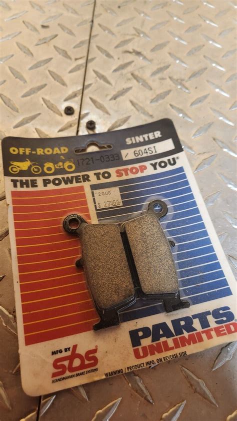 Sbs Si Si Sintered Brake Pads For Sale Online Ebay