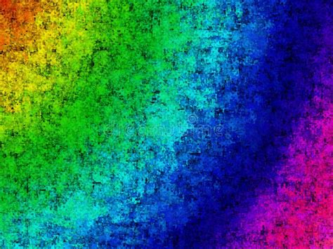 Grunge Rainbow Background Stock Photography Image