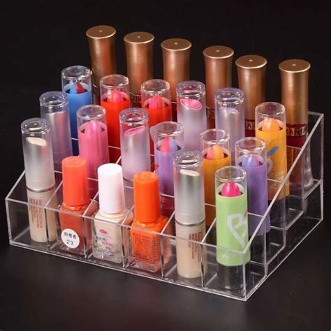 Aliexpress Buy Acrylic Lipstick Display Stand Case Jewelry Box