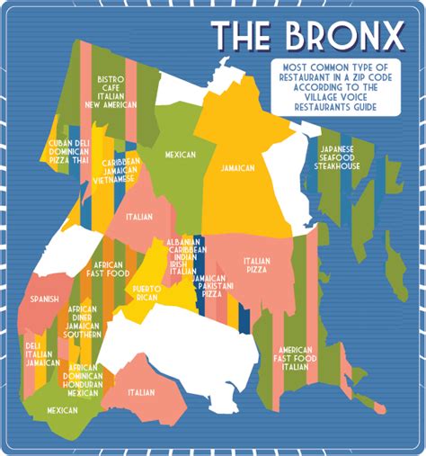 Most Common Restaurants By Zip Code Nyc Geek In Heels