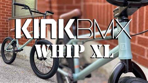 2022 Kink Whip XL 20 BMX Unboxing Harvester Bikes YouTube