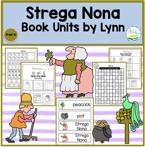 Strega Nona Book Unit ~ Book Units by Lynn