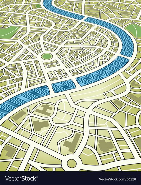 City Map Royalty Free Vector Image Vectorstock