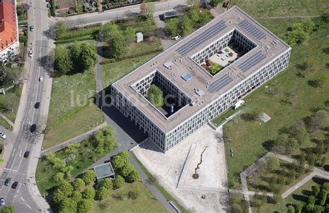 Erfurt Aus Der Vogelperspektive Gerichts Geb Udekomplex Des