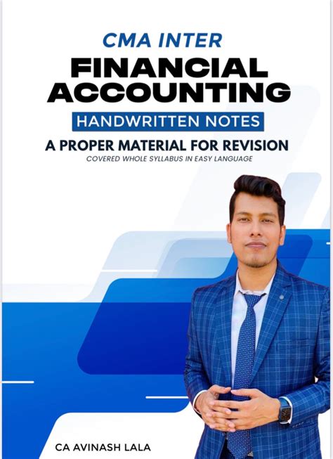 Cma Inter Financial Accounting Handwritten Notes Avinash Lala Classes