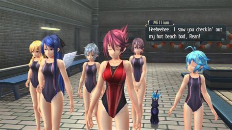 The Legend Of Heroes Trails Of Cold Steel 2 Girl Swimming Partner