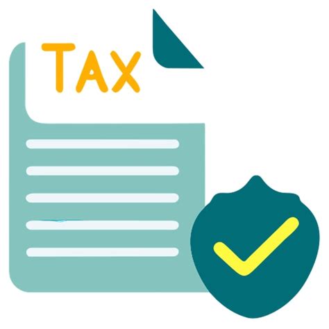 Premium Vector Tax Approved Icon Colored Shapes