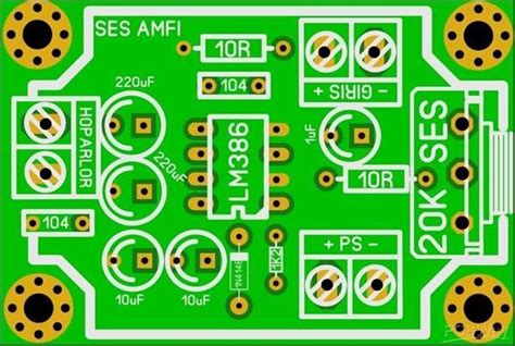 Lm Amplifier Pcb Share Project Pcbway Amplifier Mini