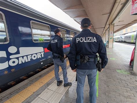 Sicilia il bilancio dellattività della Polizia Ferroviaria nel 2023