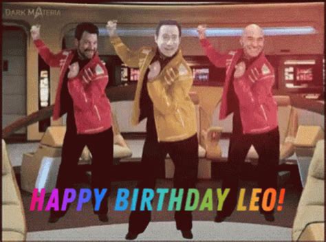 Happy Birthday Leo Dancing GIF - HappyBirthdayLeo Dancing DanceMoves ...