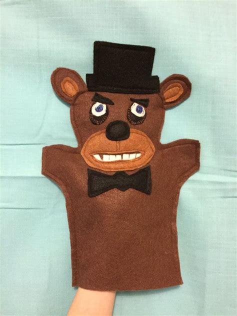 Five Nights At Freddys Hand Puppet Freddy By Redheadedjill Apparently