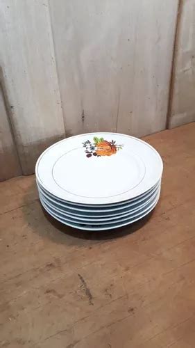 Antigo Antigo Prato Bolo Porcelana Steatita Decorado MercadoLivre