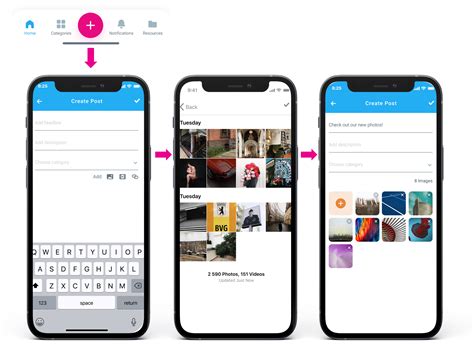 Using The Mobile App To Create Posts Korbyt Knowledge Base