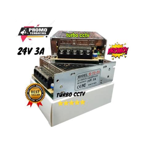 Jual Power Supply 24v 3 Ampere Power Suply Switching 24 Volt 3A