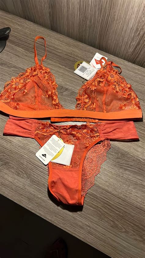 Conjunto De Lingerie Terracota Lingerie Feminina Fruit De La Passion Nunca Usado 83624501 Enjoei
