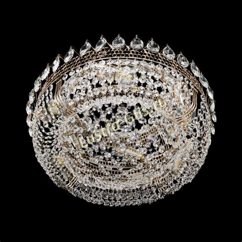 Люстра Корона Сетка 450 мм Гусь-Хрустальный купить в интернет-магазине ...