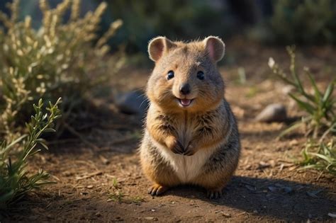 Premium Photo | Curious Quokka in Natural Habitat