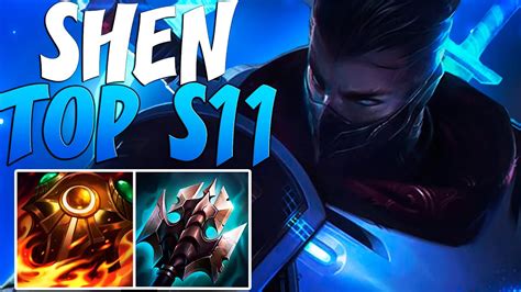 LA MEJOR BUILD DE SHEN PARA SUBIR ELO RUNAS Y BULD SHEN TOP S11