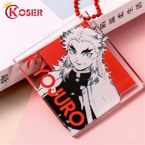 Coser King Pcs Anime Acrylic Keychain Demon Slayer Nezuko Tanjiro