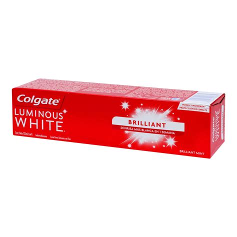 Pasta Dental Colgate Luminous White Brilliant Mint 125 Ml Delsol