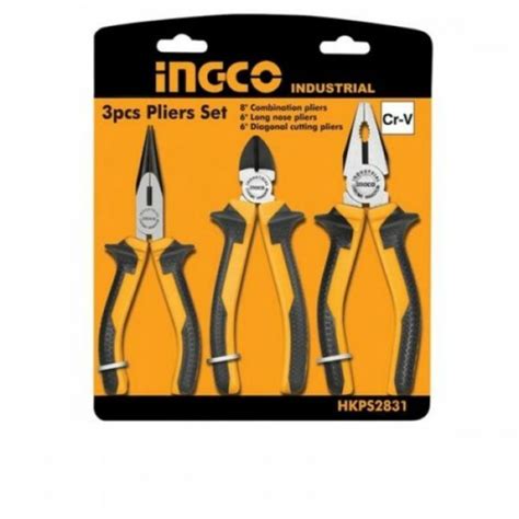 INGCO 3pcs Pliers Set STR HOLDINGS