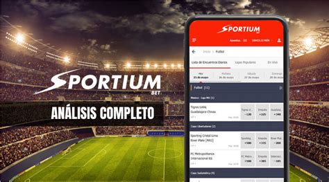 Sportium Bet Ganabet Mx Un análisis completo Futbol Total Apuestas