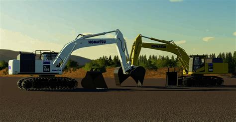 Fs19 Komatsu Excavator